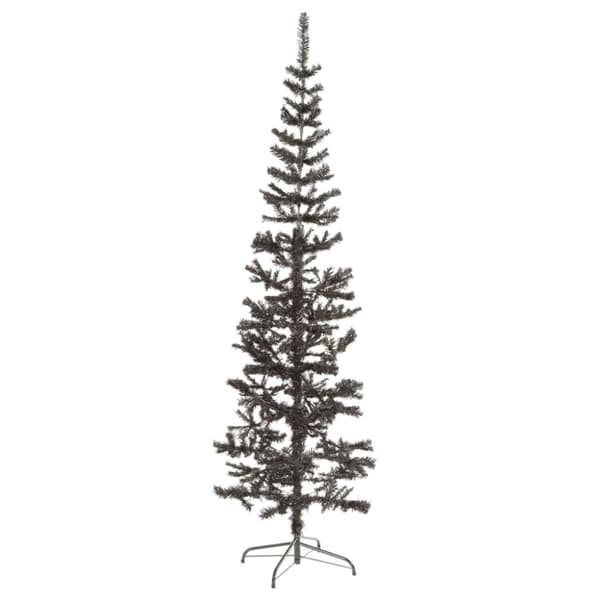 Julgran smal svart 210 cm