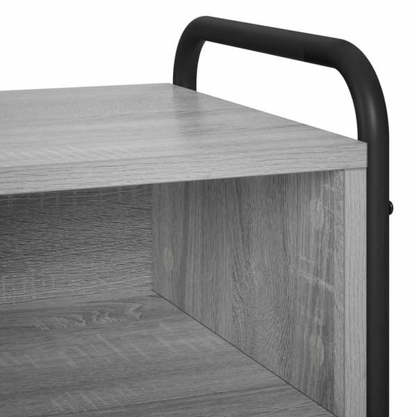 Konsolbord Grå Sonoma 90 x 33 x 80,5 cm Konstruerat trä