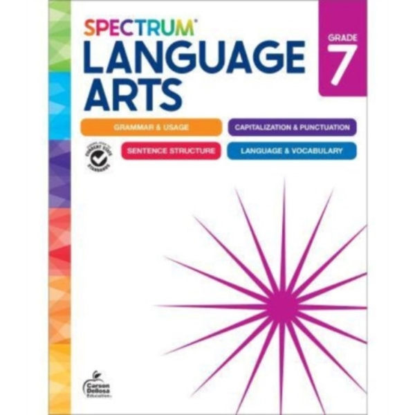 Spectrum Language Arts Workbook Grade 7 (häftad, eng)