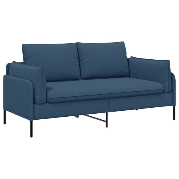 2-sits soffa Blå 188 x 81 x 89 cm Tyg