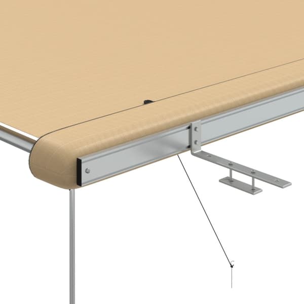Husvagnsmarkis 2x2,5x2,15 m beige
