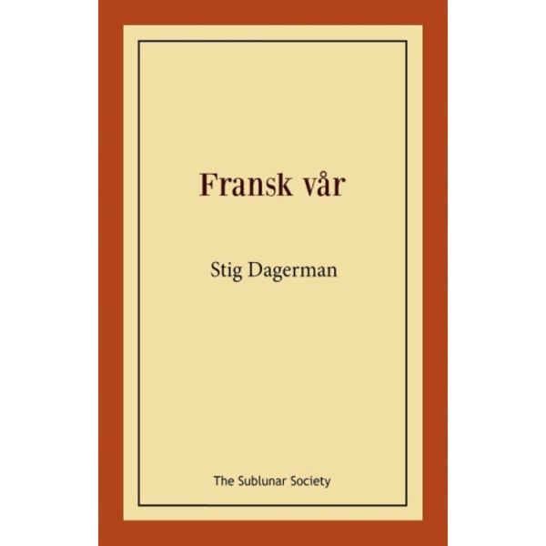 Fransk vår (häftad)