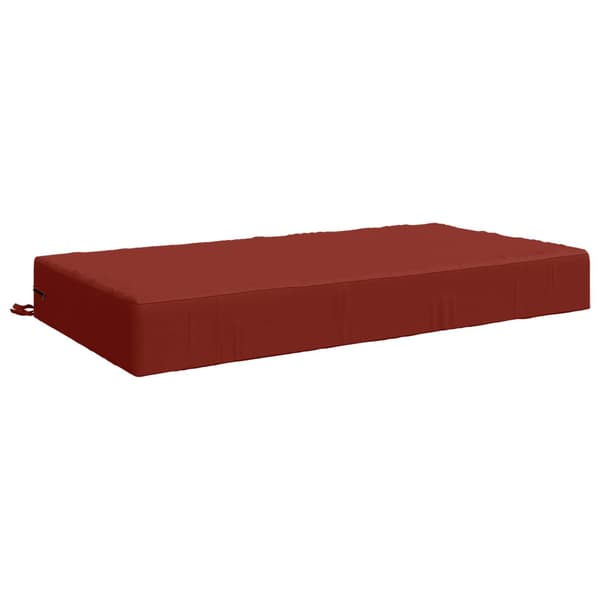 Sittkudde SOEST 100% Polyester Röd 120 x 60 x 15 cm