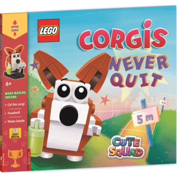 LEGO® Books: Cute Squad: Corgis Never Quit (with corgi mini-build and over 55 LEGO® elements) (häftad, eng)