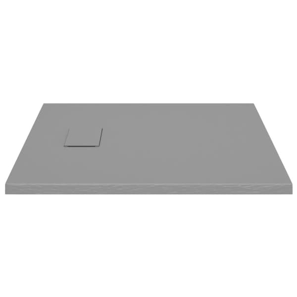 Duschkar SMC grå 80x80 cm