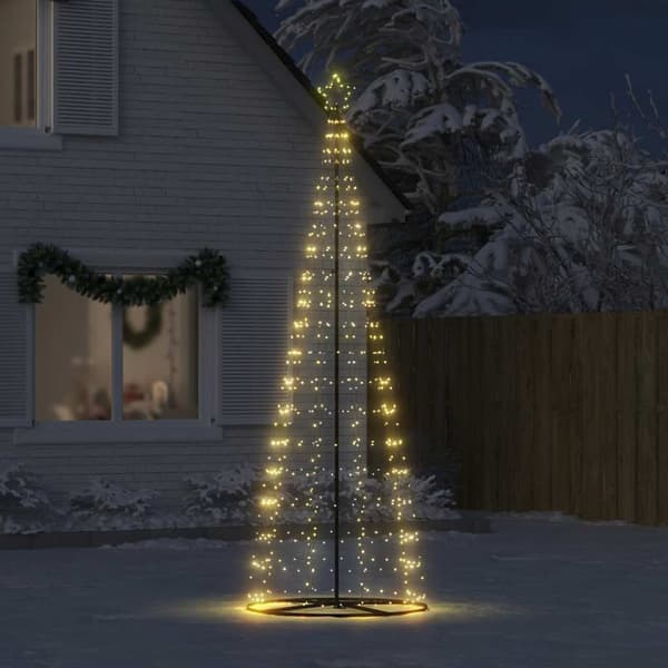 LED julgran 550 LEDs varmvit 300 cm