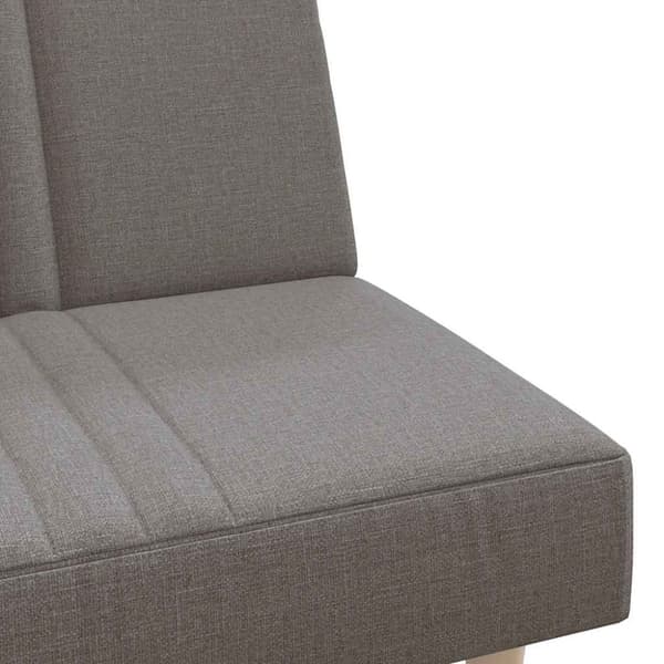 Bäddsoffa taupe tyg