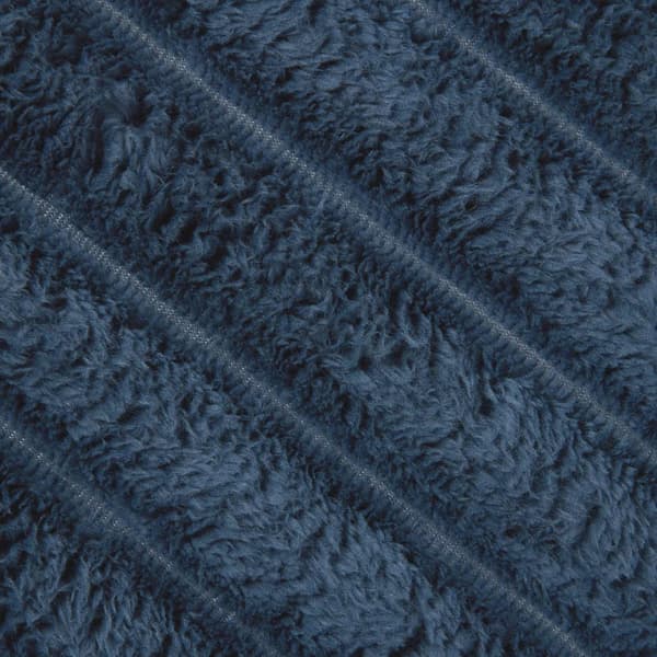 Filtar 6 pcs Mörkblå 270 x 240 cm Fleece