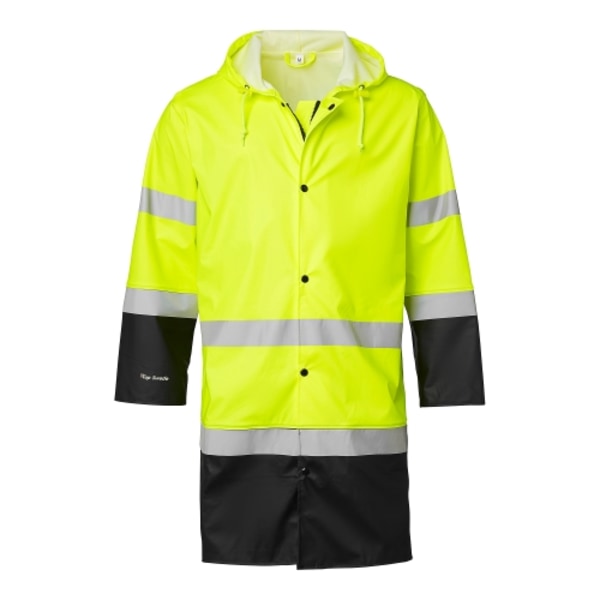 181 Rain Coat Hi-Vis Fluorescent yellow/black Unisex