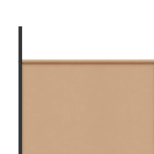 5-panel rumsavskiljare Beige 250 x 220 cm Tyg