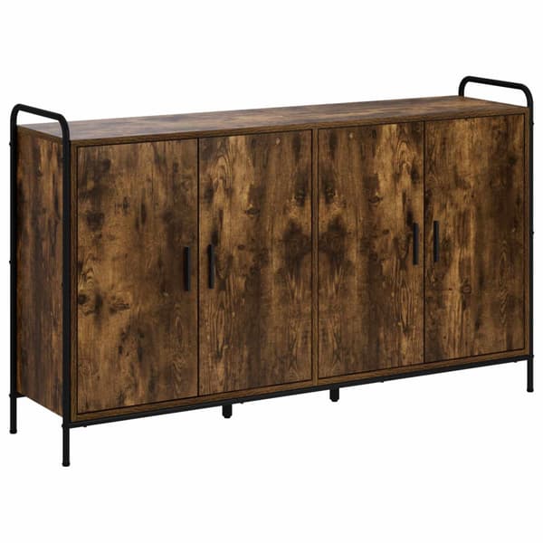 Sideboard Rökt ek 97 x 33 x 81 cm Konstruerat trä