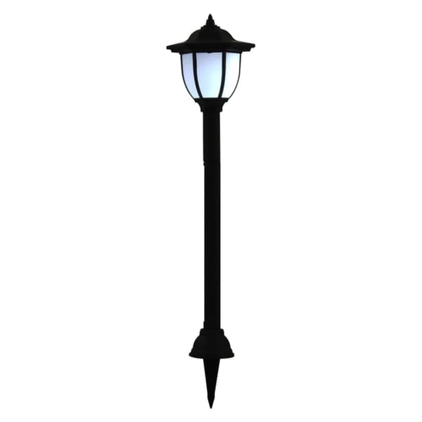 Sollampa LED set 3 st svart