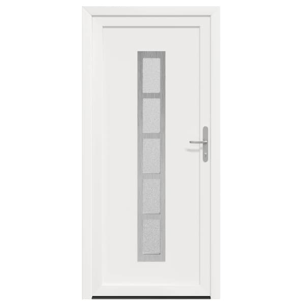Framdörr Vit 98 x 208 cm PVC
