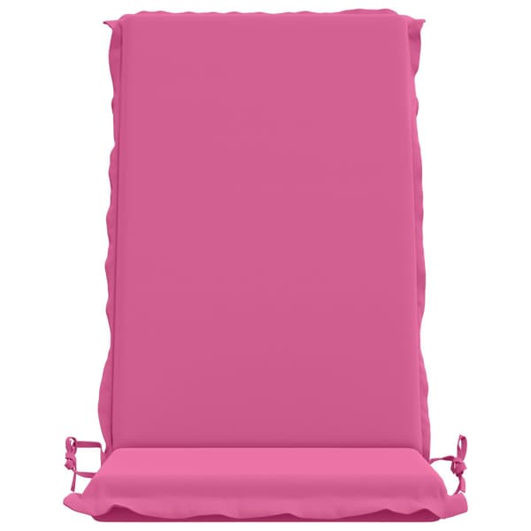Dyna till stol med hög rygg GEMERT 6 st 100% Polyester Rosa
