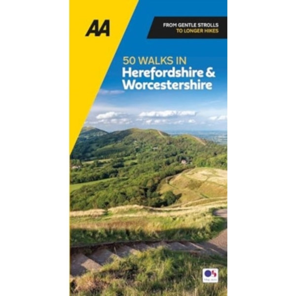 AA 50 Walks in Herefordshire & Worcestershire (häftad, eng)