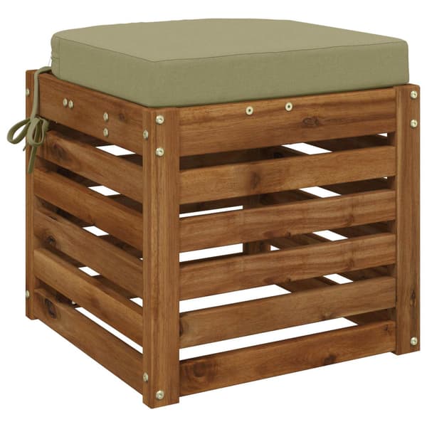 1-delad Sittkudde SOEST 100% Polyester Ljusgrön 45 x 45 x 7 cm