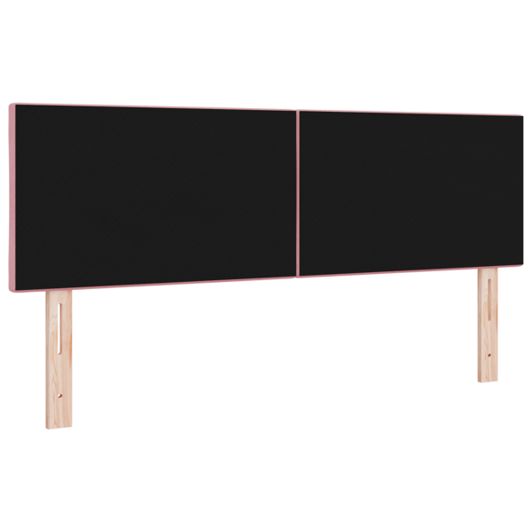 LED huvuddyna Rosa 160 cm Sammet