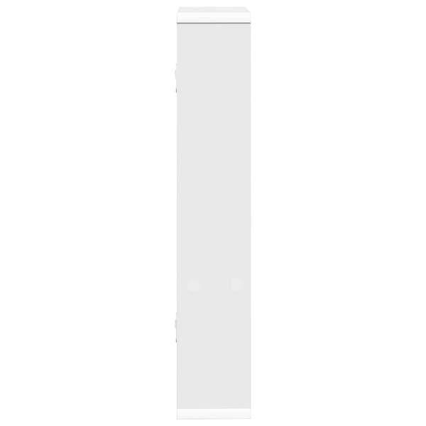 Vägg hylla Vit 60 x 11 x 60 cm Konstruerat trä