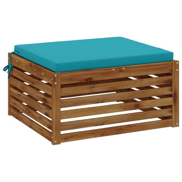 1-delad Sittdyna SOEST 100% Polyester Turkos 70 x 70 x 5 cm