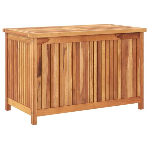 Trädgårdslåda 90x50x58 cm massiv teak