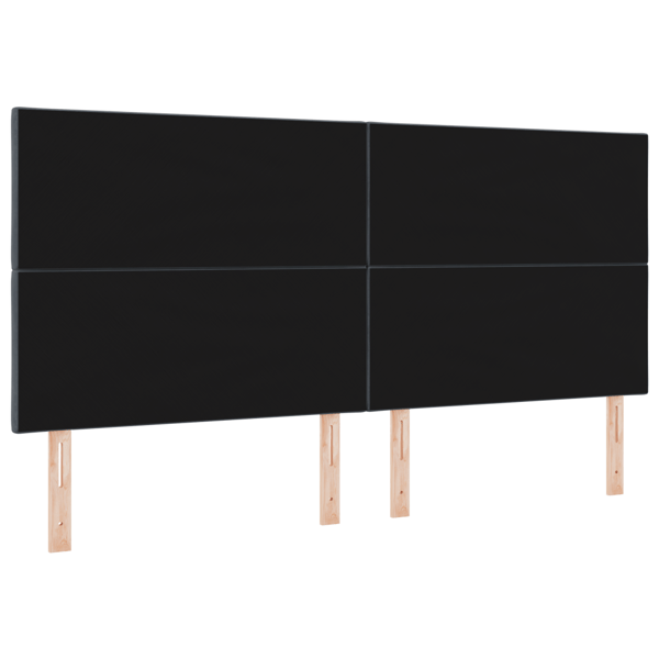 LED huvuddyna Mörkgrå 200 cm Sammet
