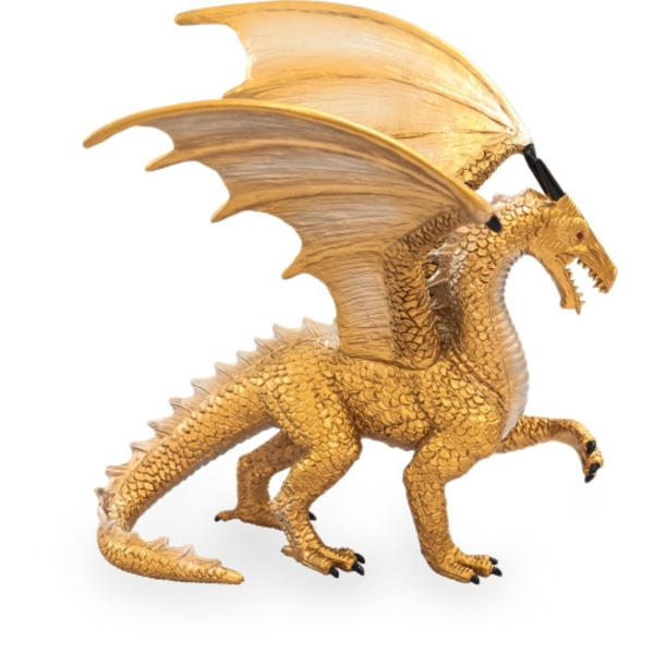 Plastfigur Mojo Gulddrake