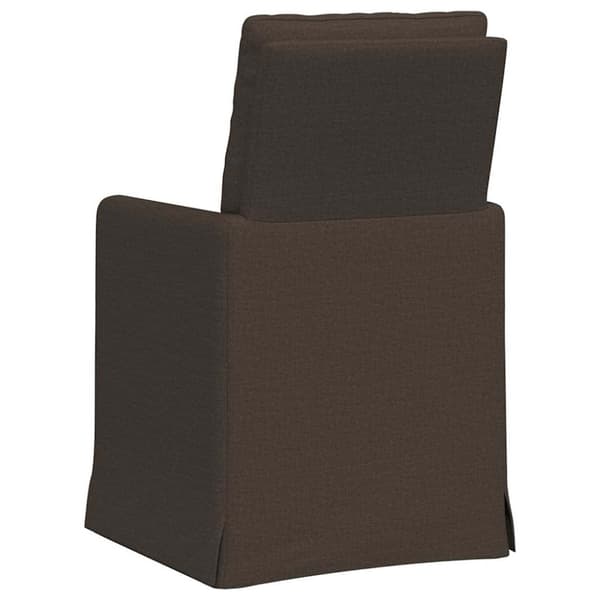Matstolar 2 pcs Mörkgrå 57 x 67 x 98 cm Linne