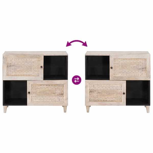 Sideboard Vit 33,5 x 80 x 75 cm