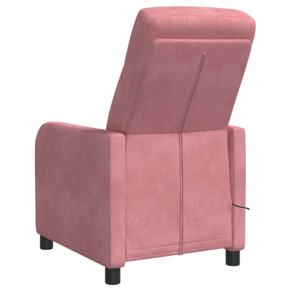 Massagefåtölj Rosa Sammet (V)