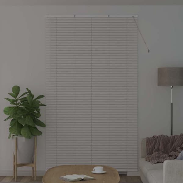 Persienner Vit 220 x 125 cm Aluminium