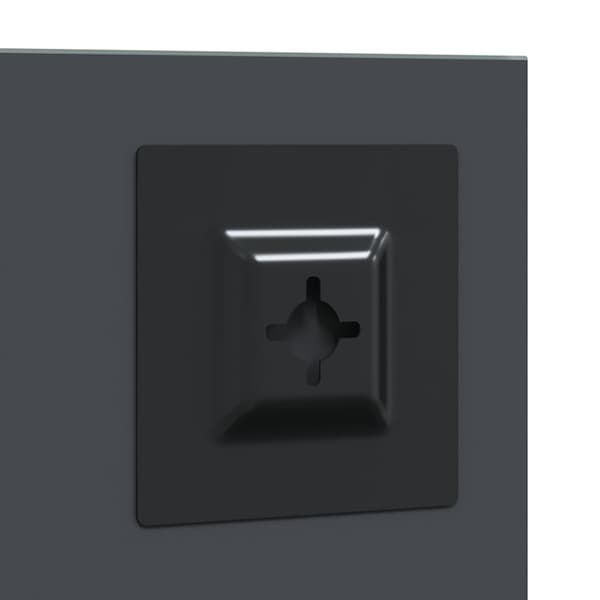 Väggspegel Rektangulär 80 x 60 cm härdat glas