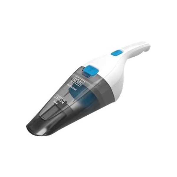 BLACK+DECKER NVC115JL - dammsugare - sladdlös - handhållen - vit Grå, Vit
