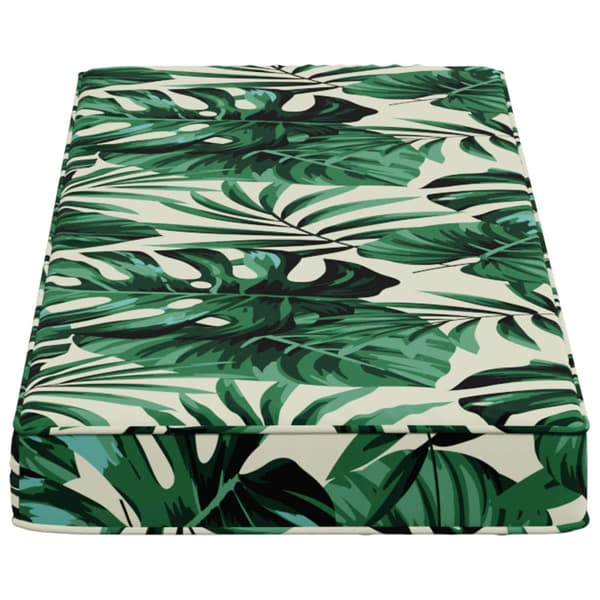 2-delade Bänk Kuddar VUGHT 2 st 100% Polyester Bladmönster