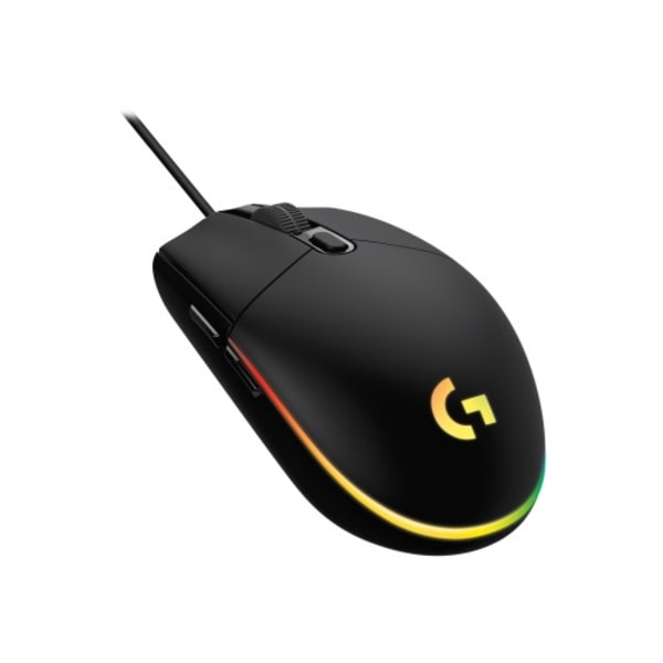 Logitech Gaming Mouse G203 LIGHTSYNC - mus - USB - svart Svart