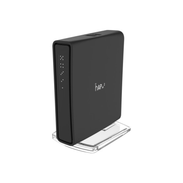 MikroTik hAP ac² - trådlös router - Wi-Fi 5 - skrivbordsmodell Svart