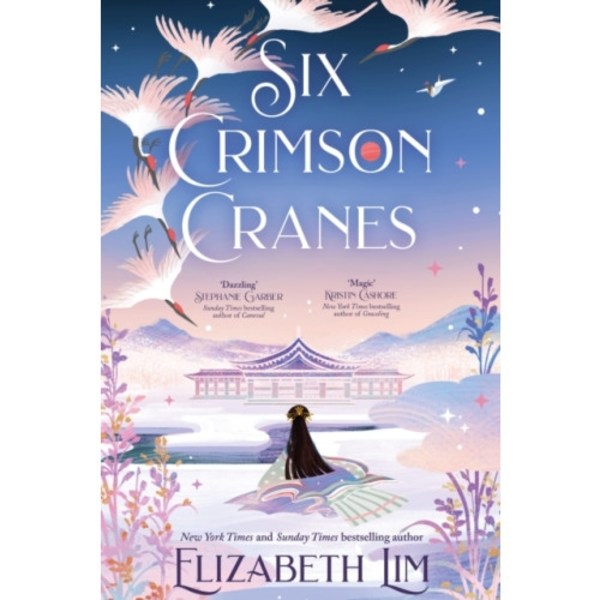 Six Crimson Cranes (inbunden, eng)