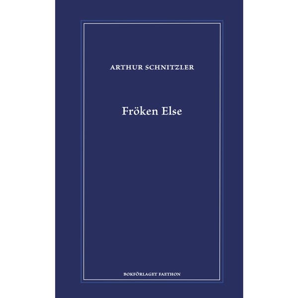 Fröken Else (inbunden)