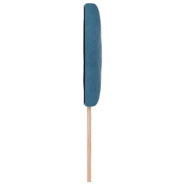 Huvudgavel Mörkblå 100 cm Sammet