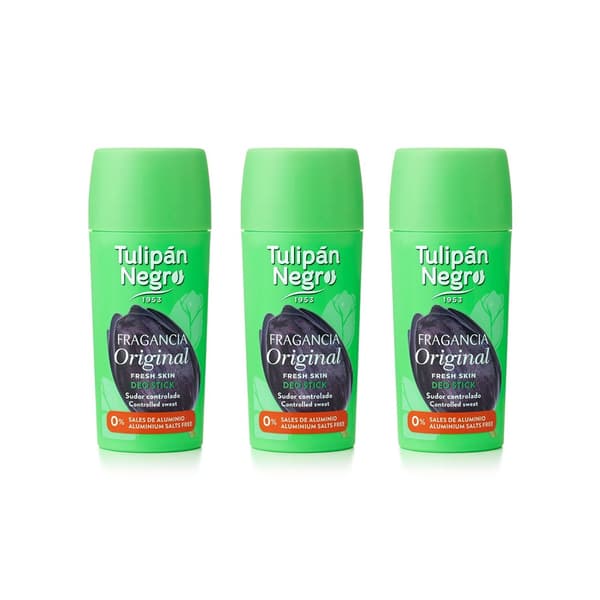 3-pack Tulipan Negro Original Deostick 75ml