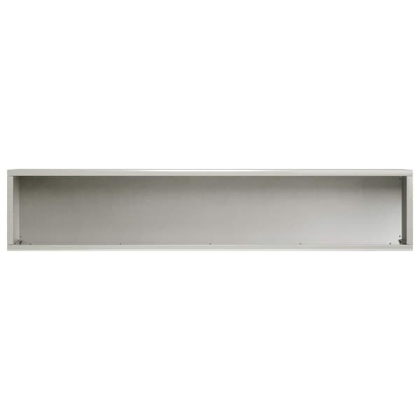 Trädgårdsplanterare 2 st Silver 80 x 20 x 20 cm Rostfritt stål