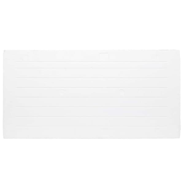 Väggpaneler 10 pcs Röd 100 x 50 cm EPS Skum