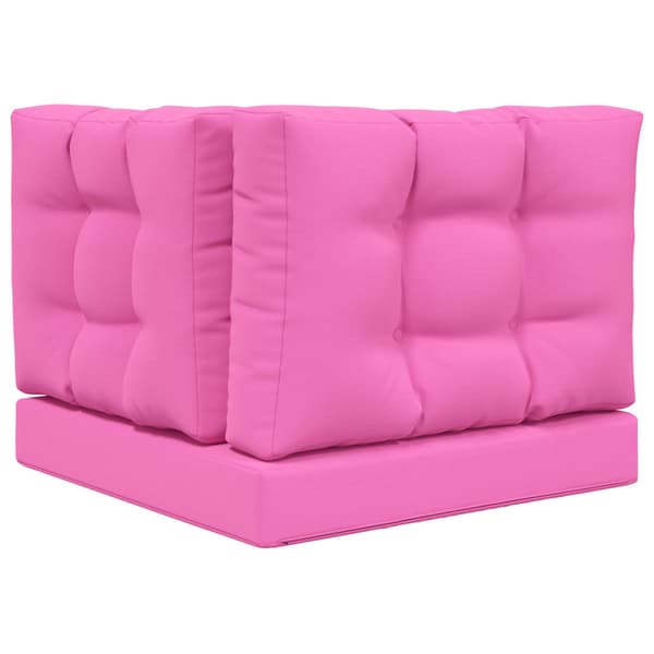 Utomhus Soffa Kudde 3 pcs Rosa Polyester