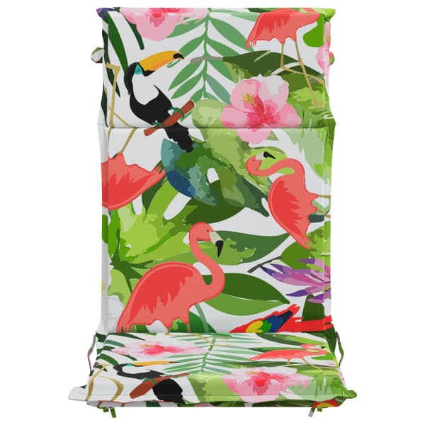 Dyna till stol med hög rygg GEMERT 2 st 100% Polyester