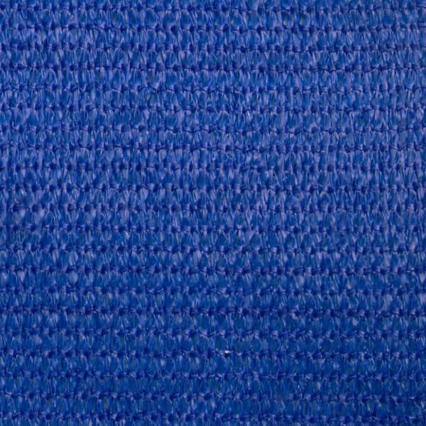 Solsegel 160 g/m² triangulär blå 3x4x5 m HDPE