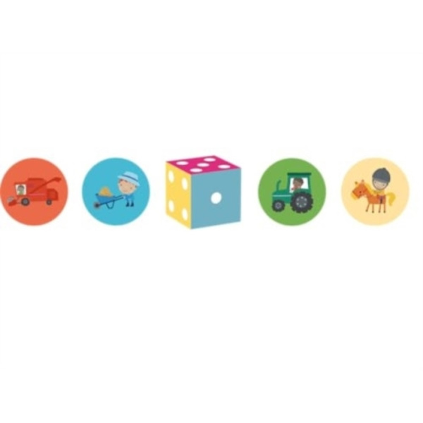 Fold out floor- Tractor (bok, board book, eng)