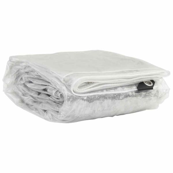 Växtskydd med öljetter 2x4 m PVC