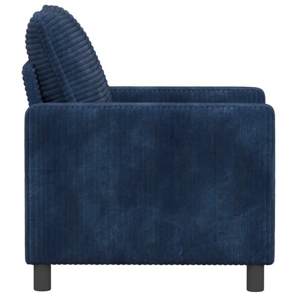 Soffa Mörkblå 76 x 81 x 87,5 cm Polyester