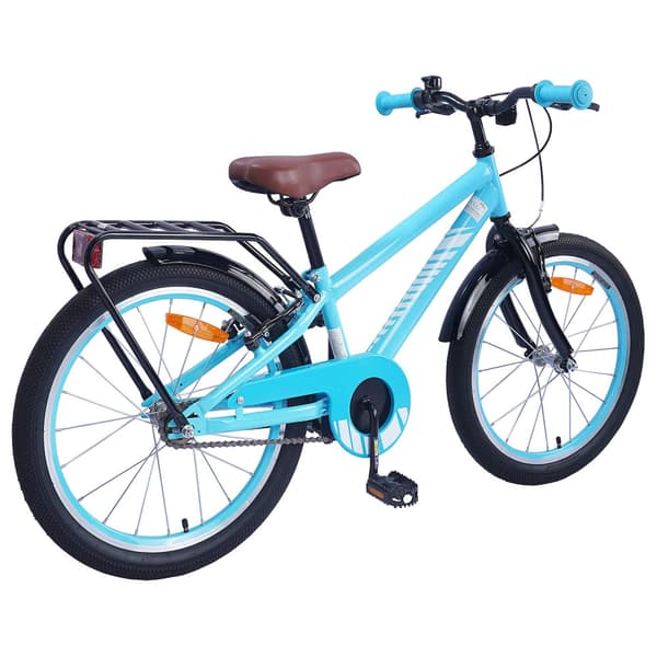 Barncykel 18 Tum för 5-7 år gamla Ljusblå