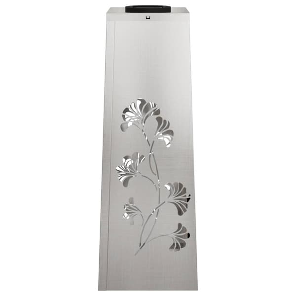 Solar LED Stig Ljus 2 pcs Silver Rostfritt stål