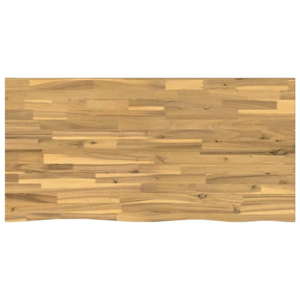 Rektangulärt Bordsskiva 90 x 50 x 3,5 cm Rektangulär Vit